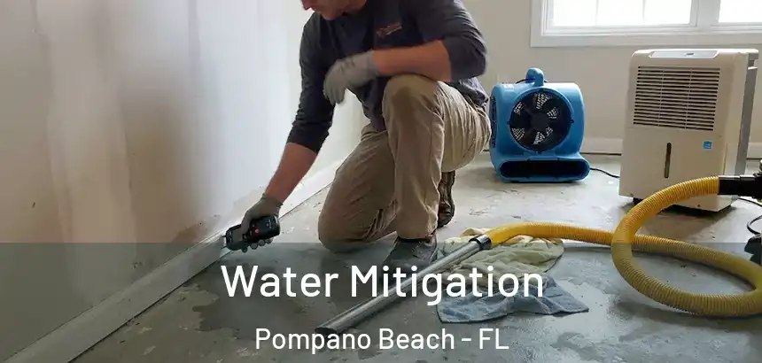 Water Mitigation Pompano Beach - FL